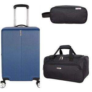 Tag Cityscape 3Piece Hardside Luggage suitcase carry on